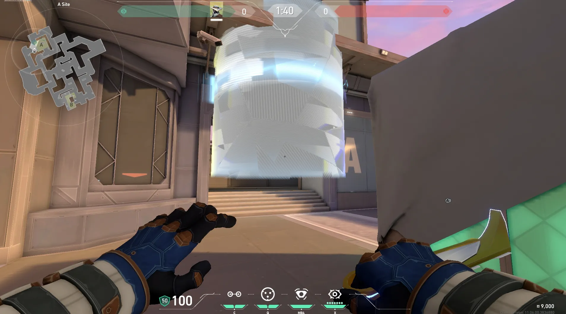 Cypher Cyber Cage on Sunset Defense Site A — step 6 of 6: Result