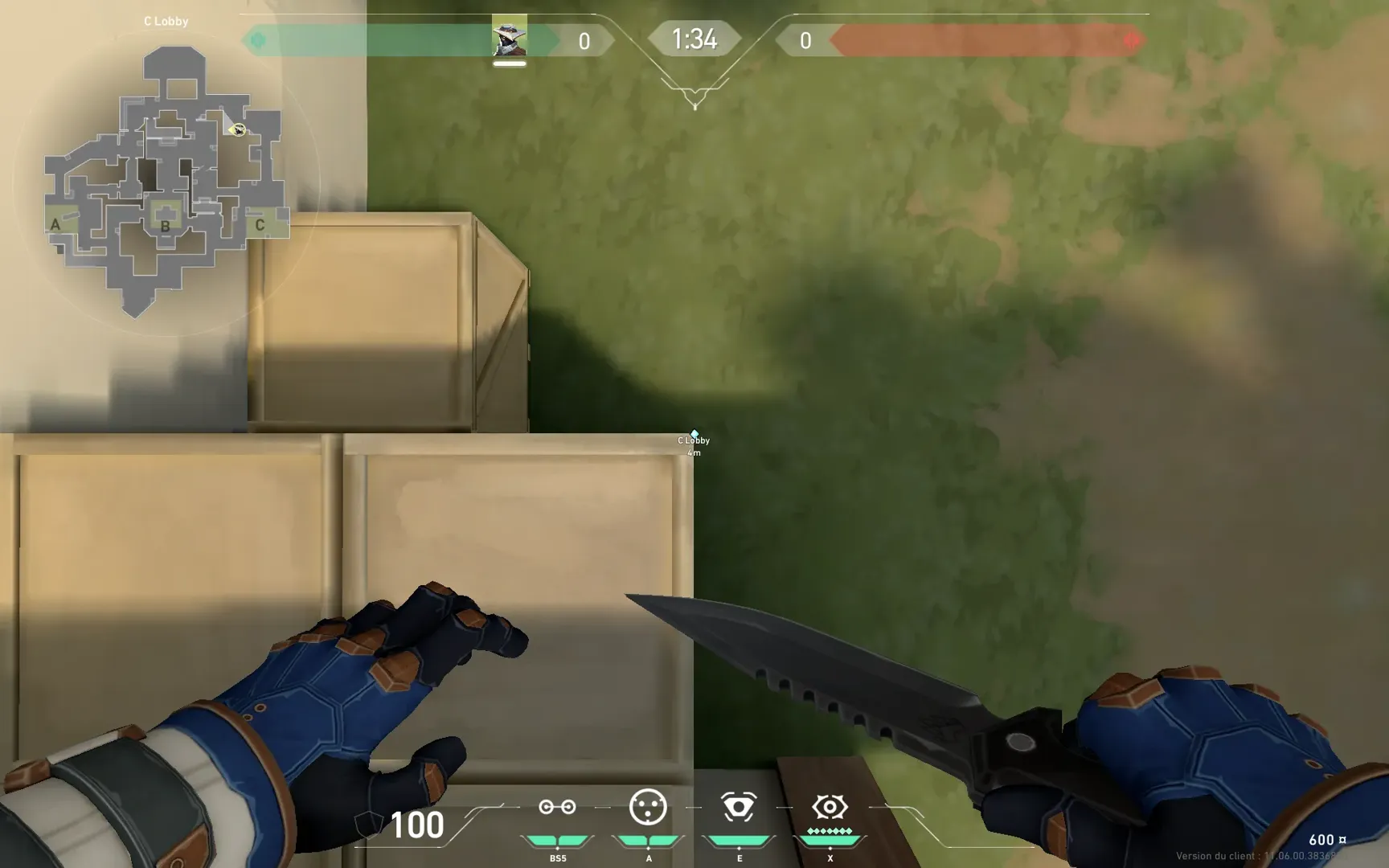 Cypher Spycam on Haven Attack Mid — step 2 of 5: Aim — line up the shot