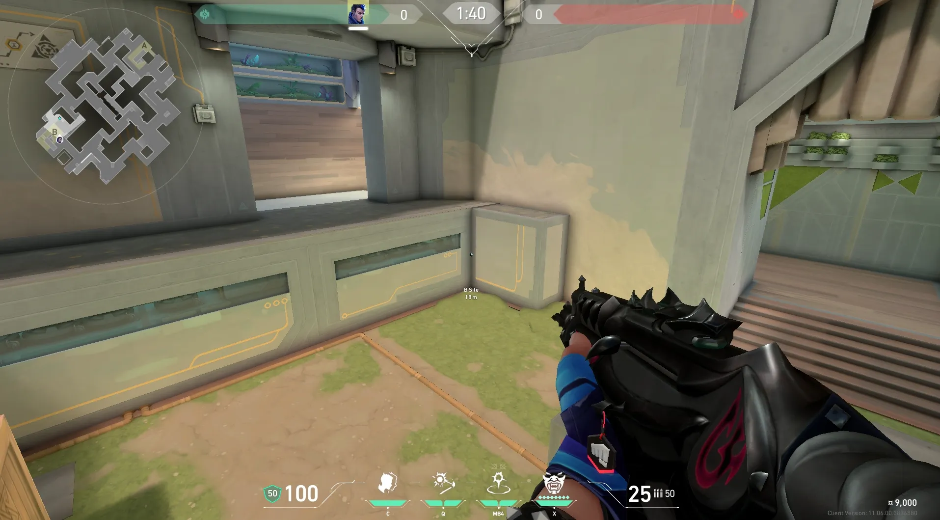 Yoru Gatecrash on Abyss Defense Site B — step 1 of 3: Position — where to stand