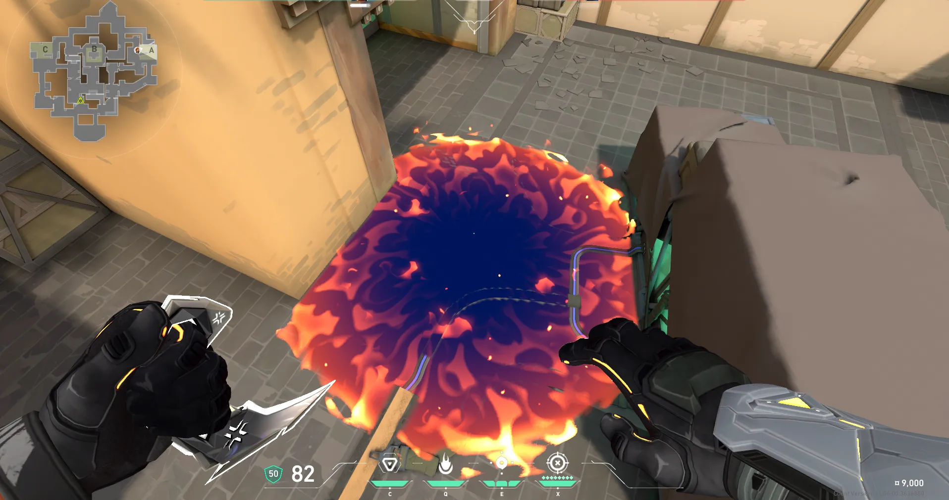 Brimstone Incendiary on Haven Attack Site A — step 3 of 3: Result