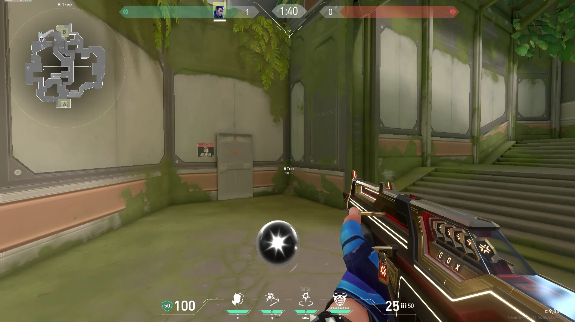 Yoru Gatecrash on Fracture Attack Mid — step 1 of 3: Position — where to stand