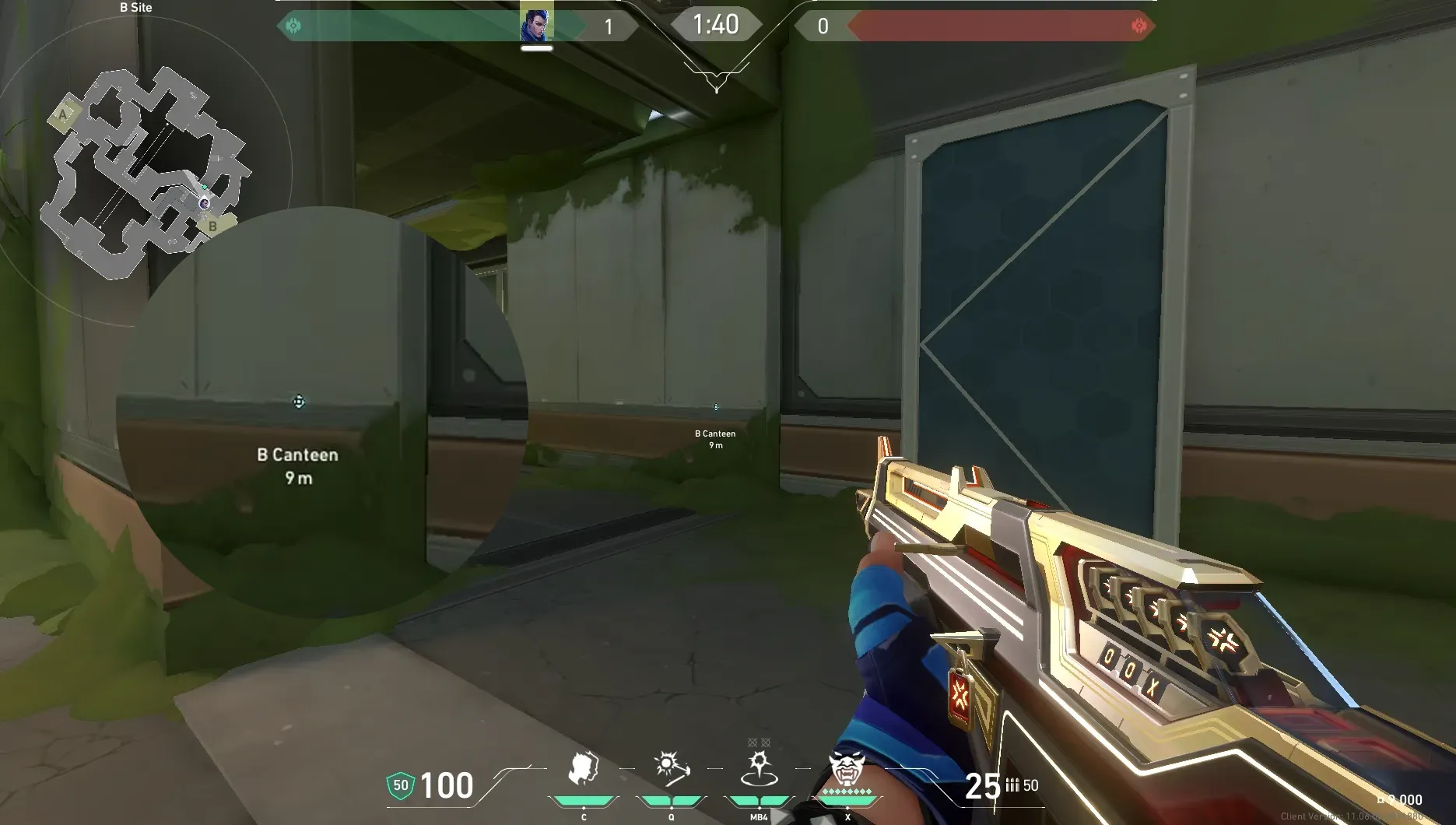 Yoru Gatecrash on Fracture Defense Site B — step 1 of 3: Position — where to stand