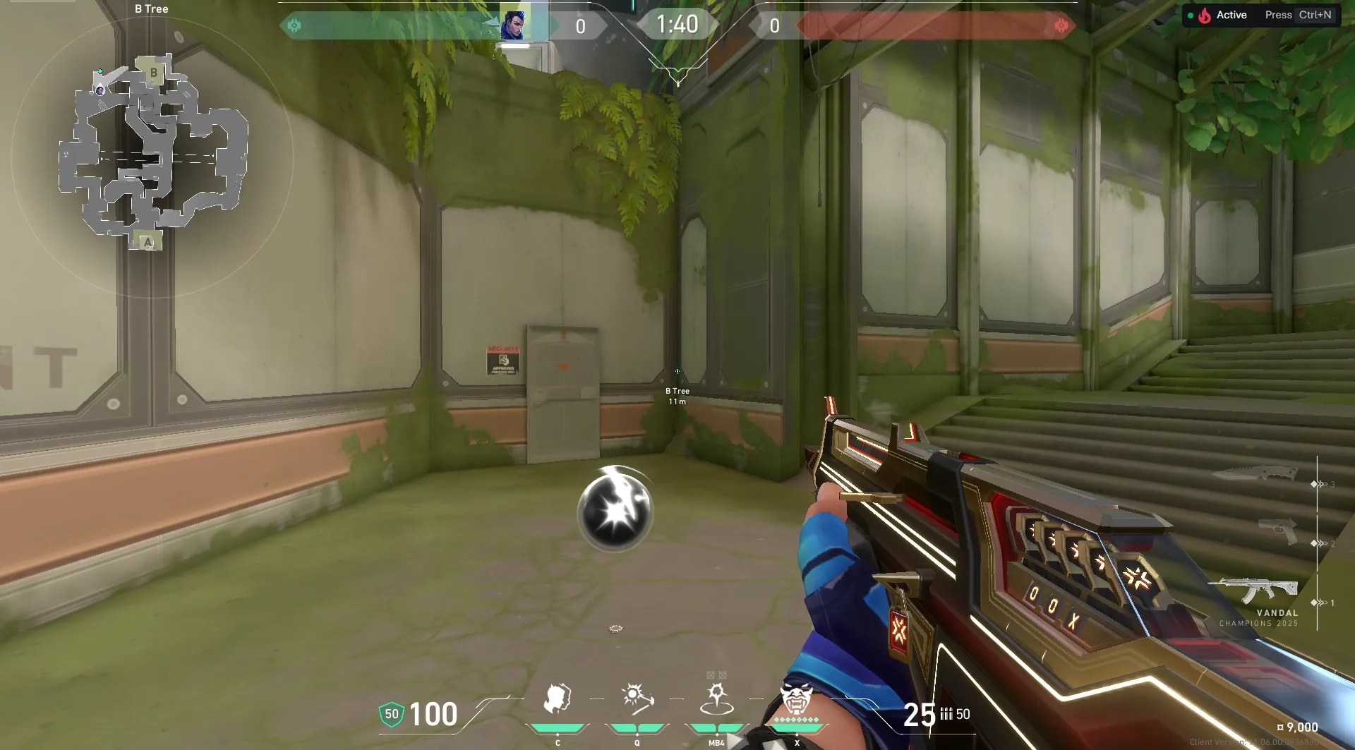 Yoru Gatecrash on Fracture Attack Mid — step 1 of 4: Position — where to stand