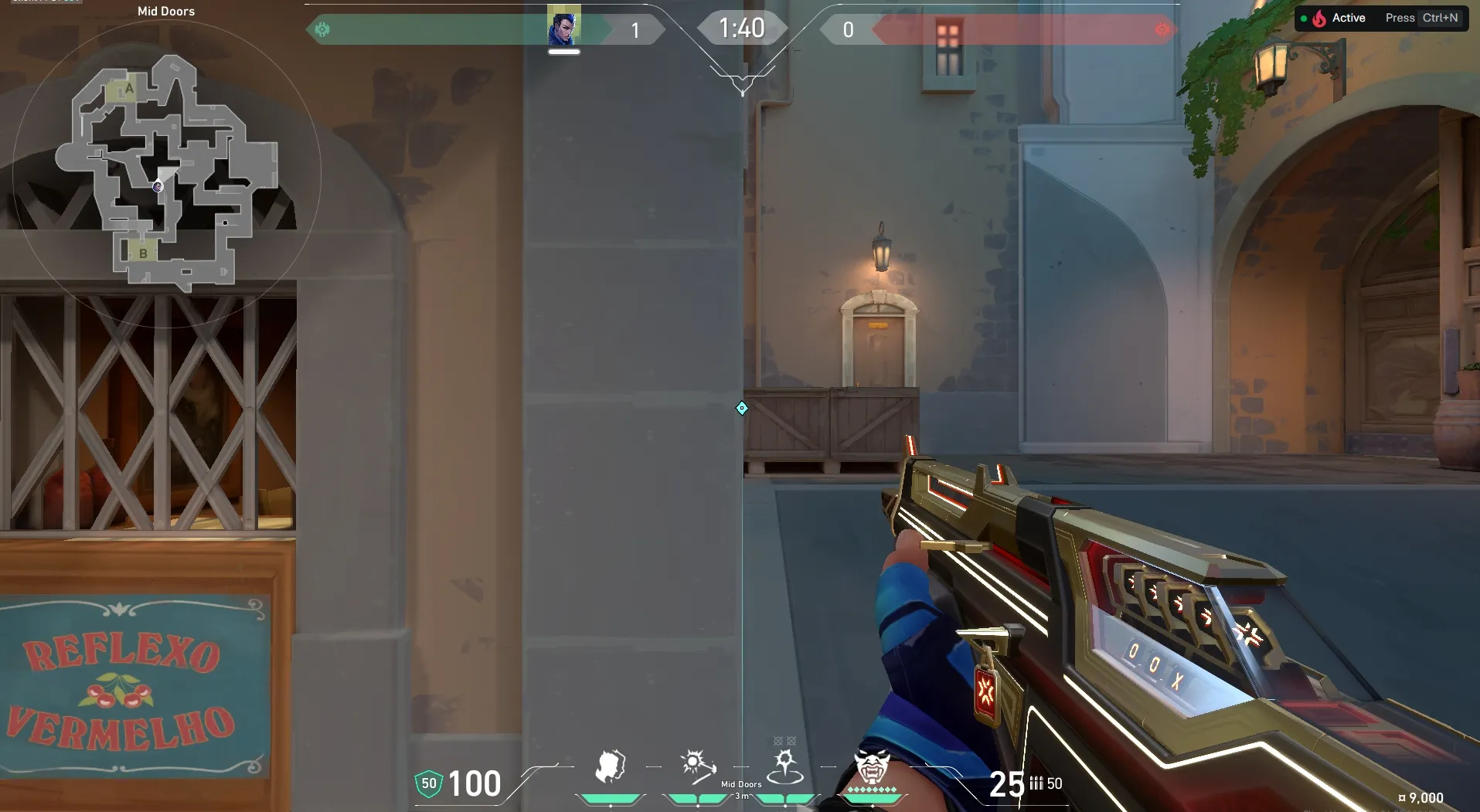 Yoru Gatecrash on Pearl Defense Mid — step 1 of 3: Position — where to stand