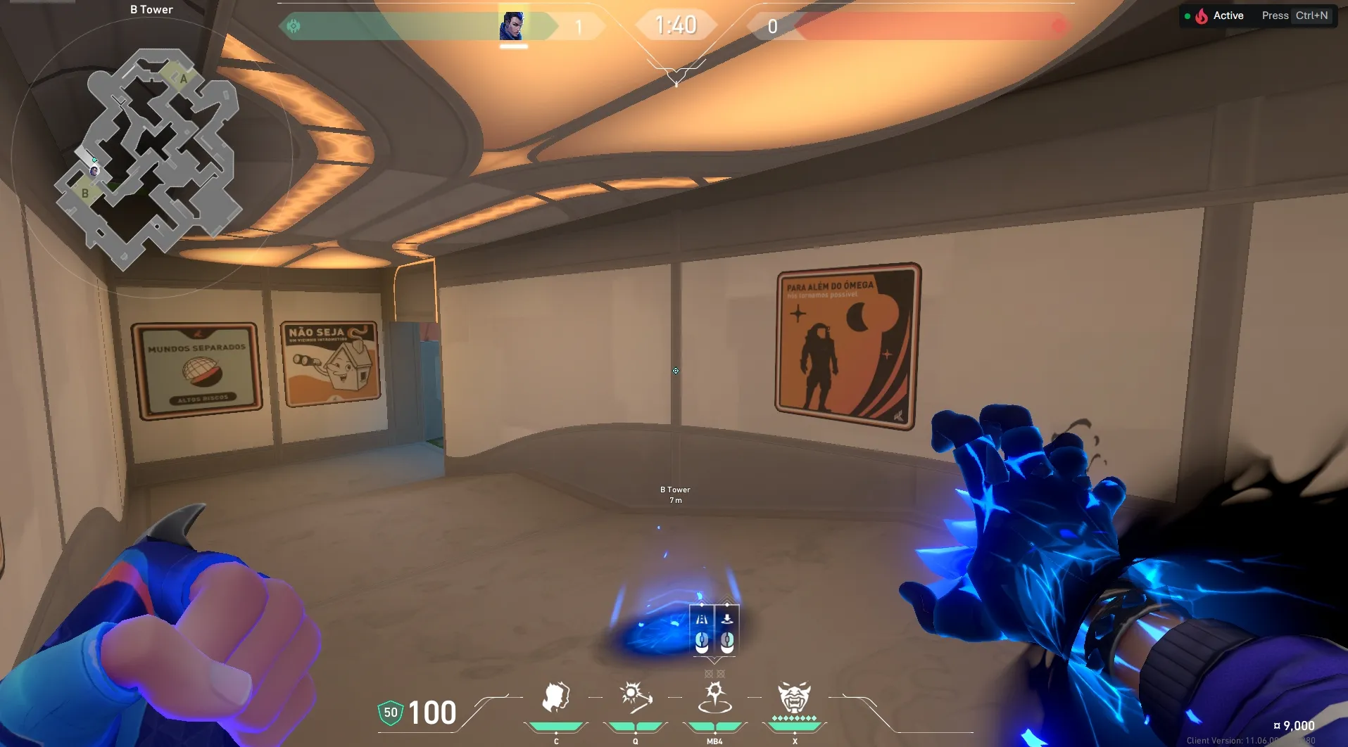 Yoru Gatecrash on Pearl Defense Site A — step 2 of 3: Aim — line up the shot