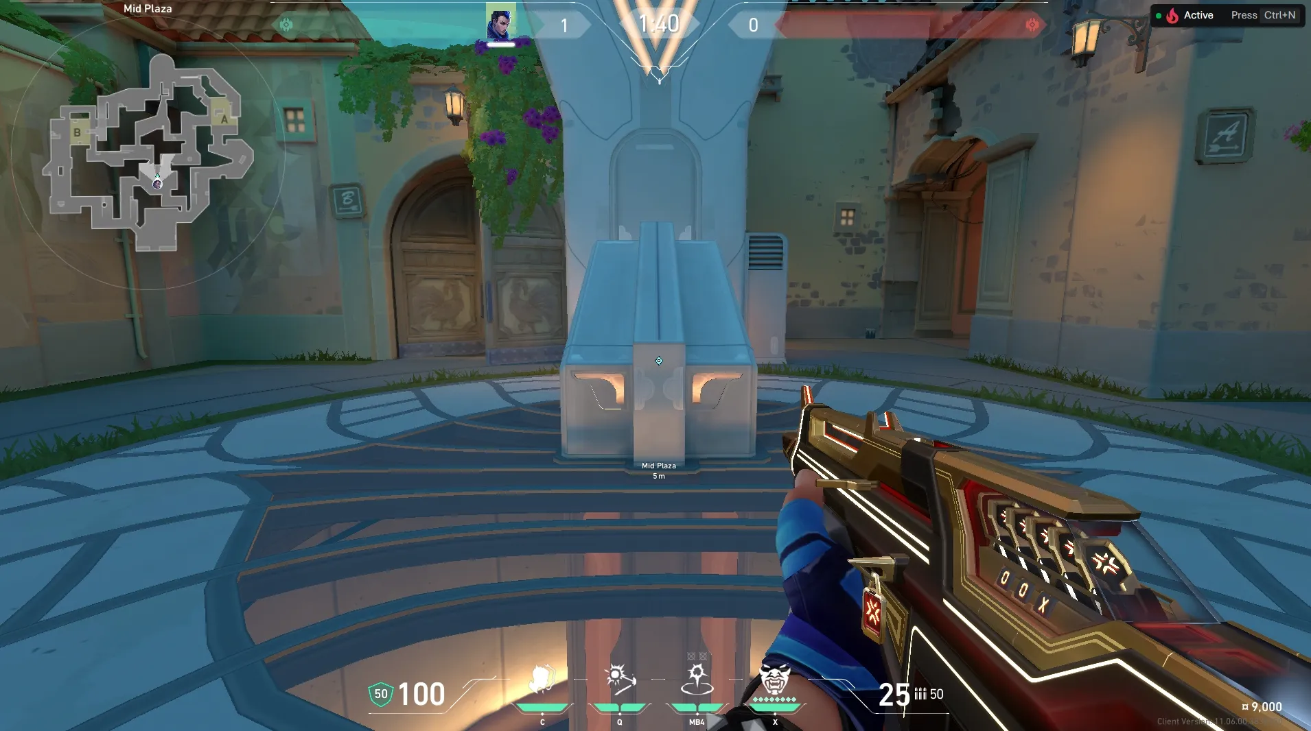 Yoru Gatecrash on Pearl Attack Site A — step 1 of 4: Position — where to stand