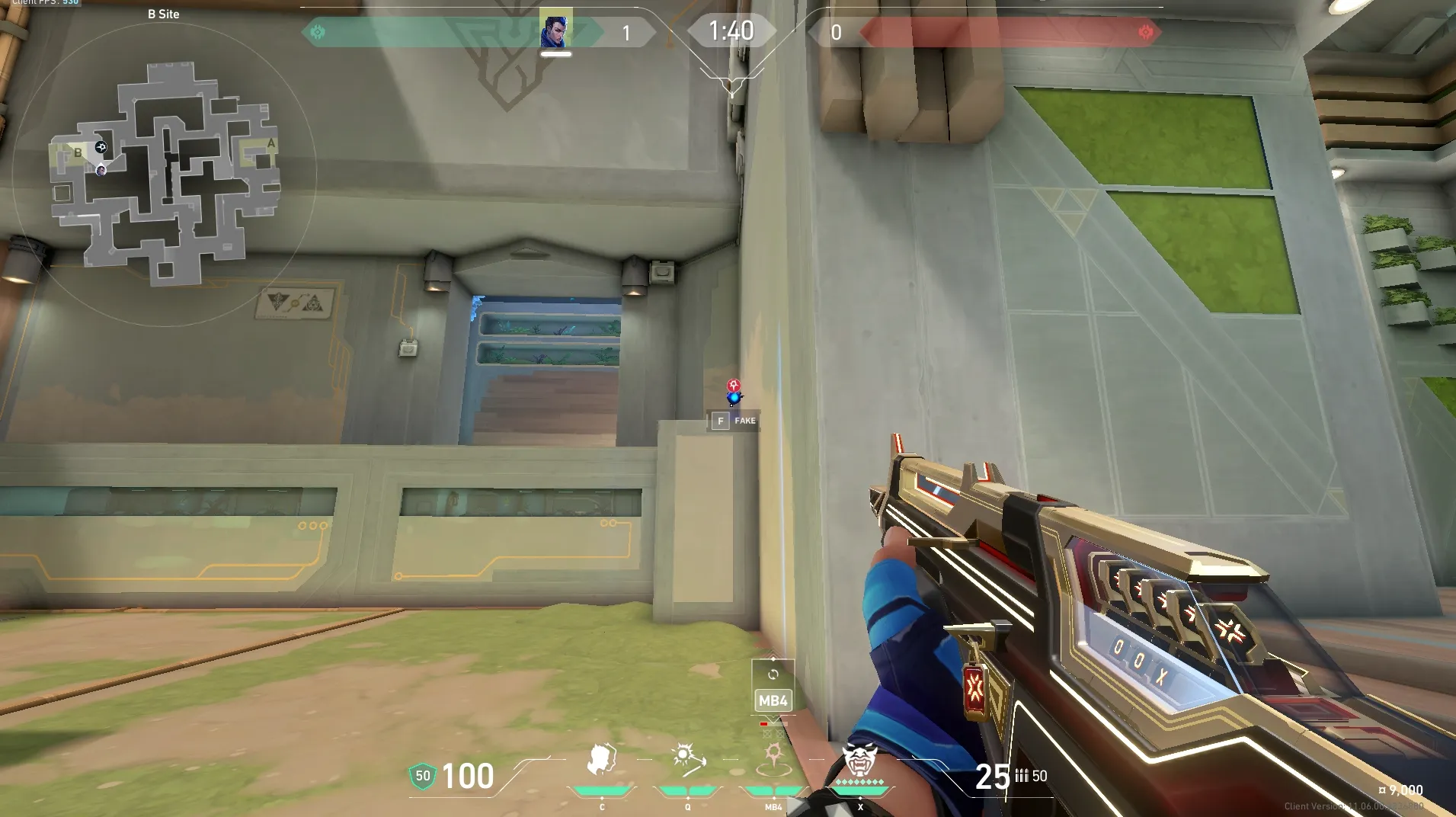 Yoru Gatecrash on Abyss Defense Site B — step 3 of 4: Aim — line up the shot