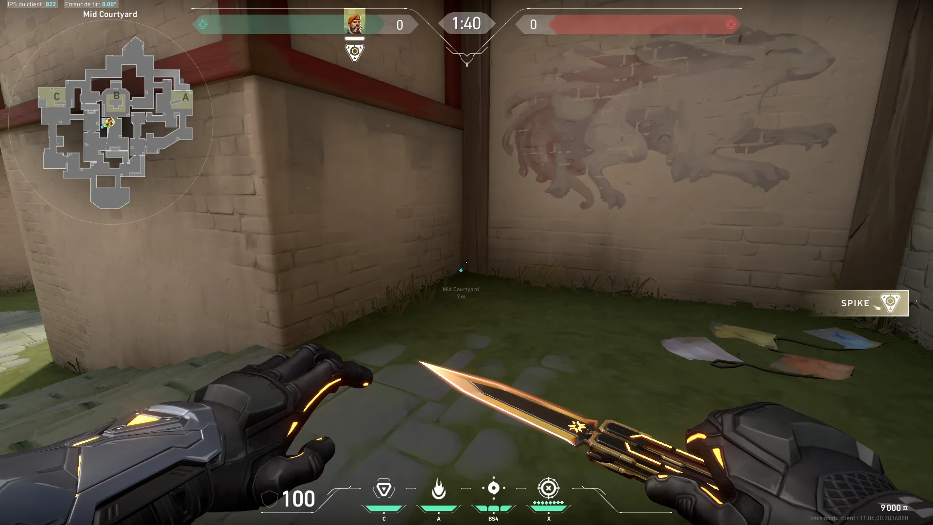 Brimstone Incendiary on Haven Attack Site A — step 1 of 3: Position — where to stand