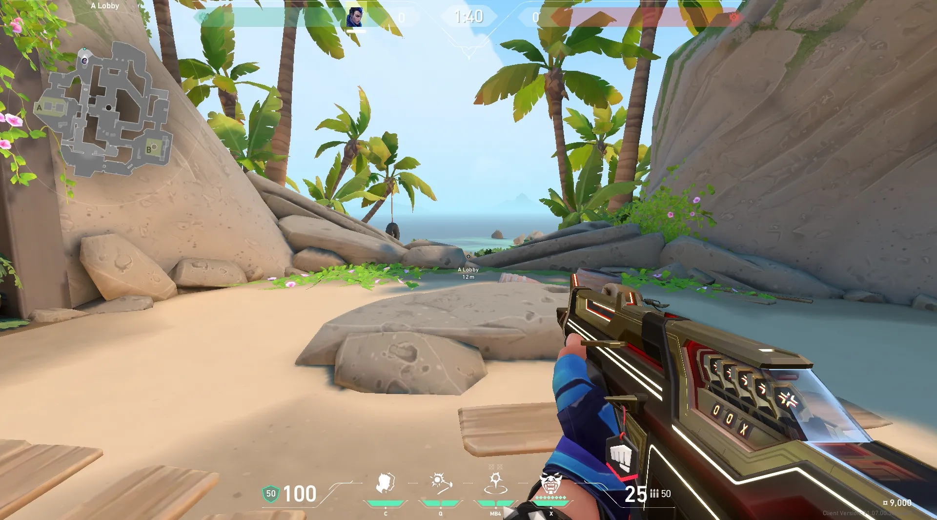 A Lobby to B Backsite #1 — Yoru lineup on Breeze
