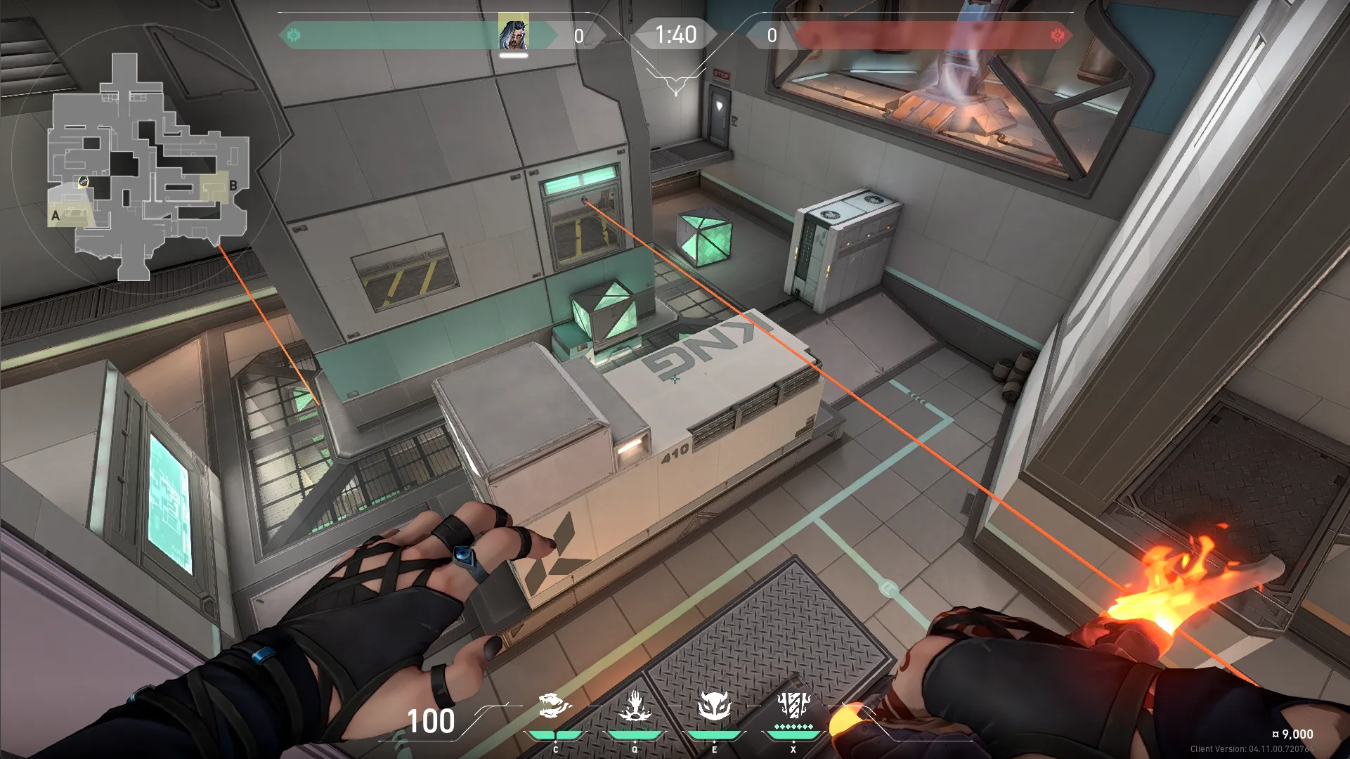 Fade Haunt on Icebox Attack Site A — step 5 of 5: Result