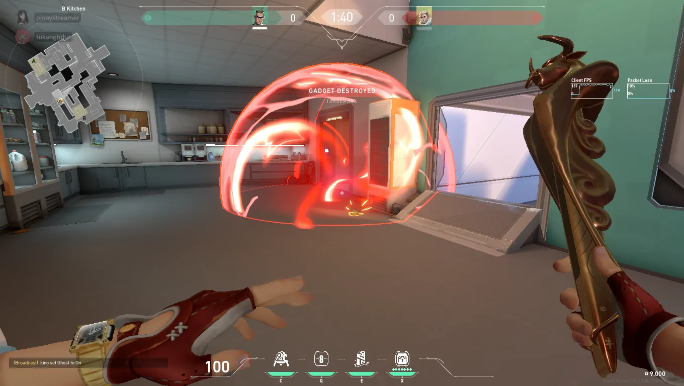 Sova Shock Bolt on Icebox Attack Site B — step 3 of 3: Result