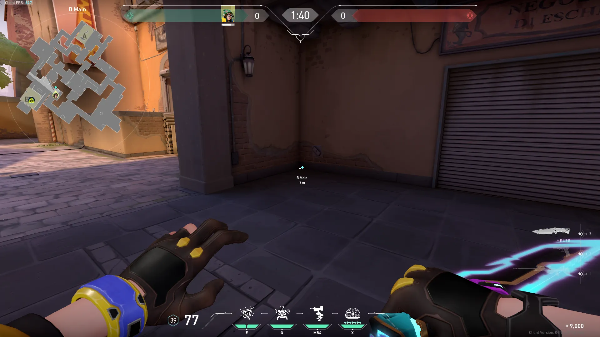 Killjoy Nanoswarm on Ascent Attack Site B — step 1 of 4: Position — where to stand