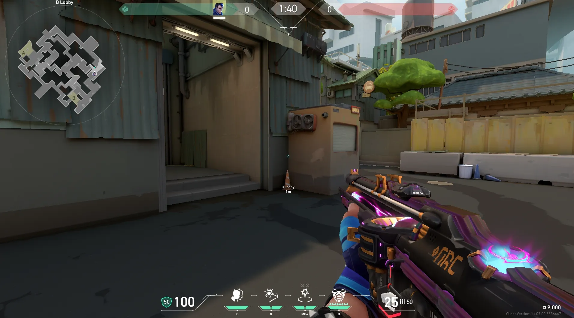 B Lobby to B Backsite — Yoru lineup on Split