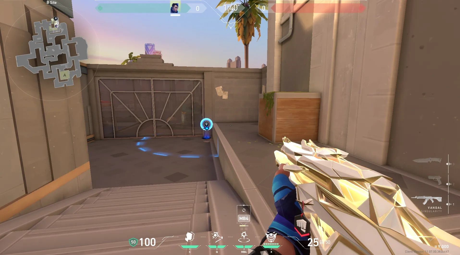 Yoru Gatecrash on Sunset Attack Site B — step 3 of 3: Result