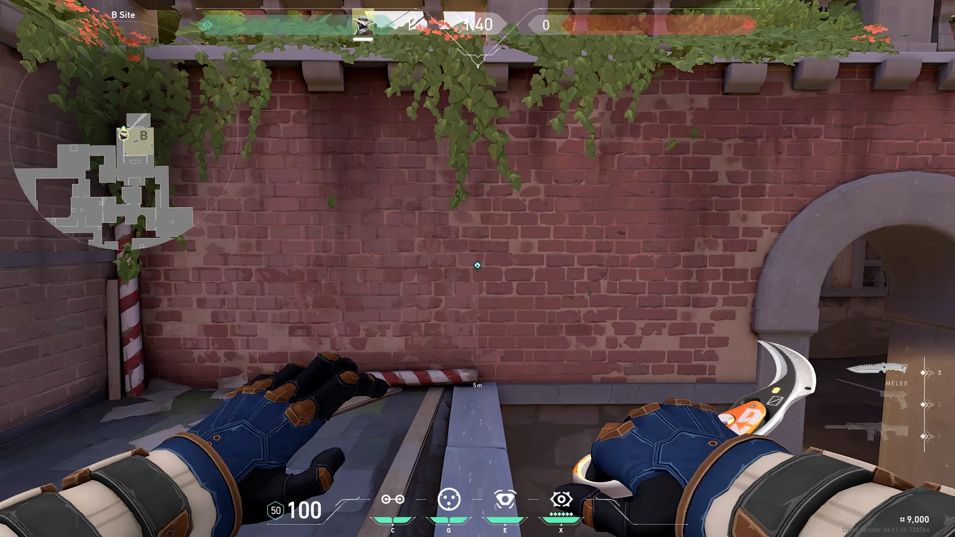 Cypher Cyber Cage on Ascent Defense Site B — step 5 of 10: Aim — line up the shot