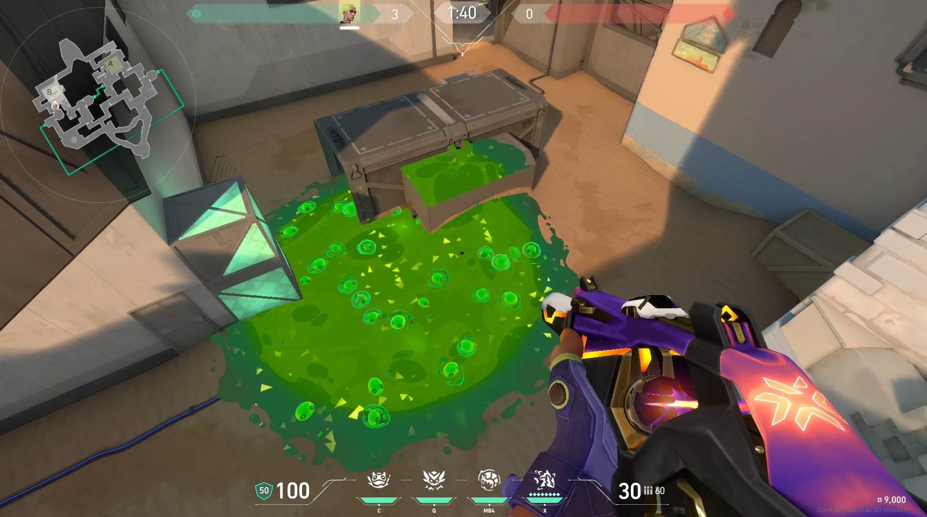 Gekko Mosh Pit on Bind Attack Site B — step 4 of 4: Result