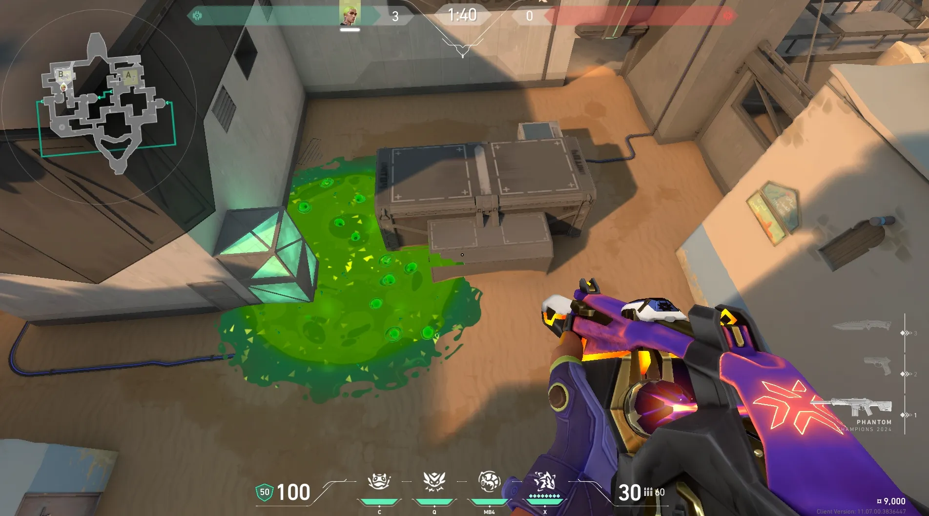 Gekko Mosh Pit on Bind Defense Site B — step 3 of 3: Result