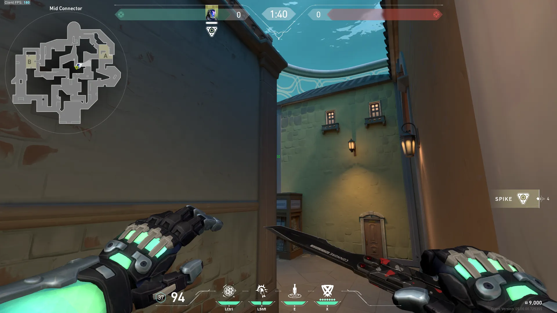 KAY/O Frag_Ment on Pearl Defense Site A — step 1 of 3: Position — where to stand
