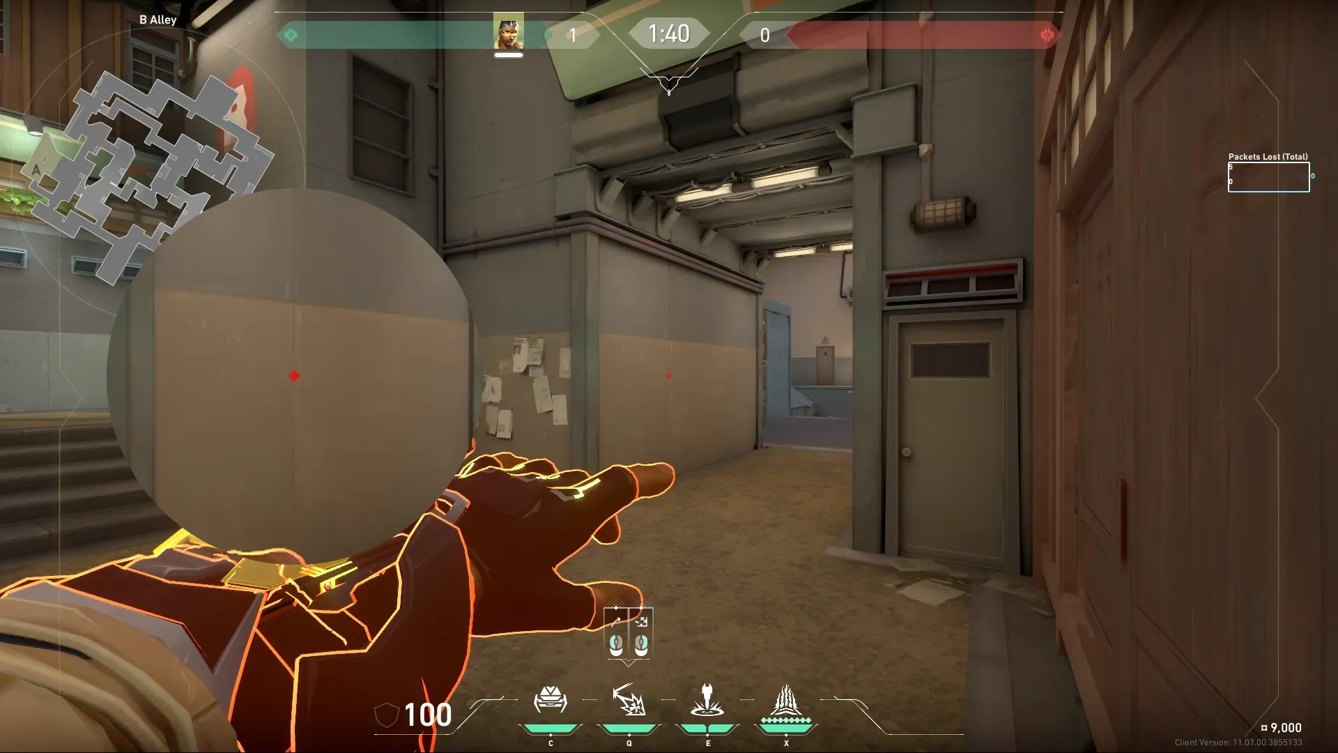 Tejo Special Delivery on Split Defense Site B — step 2 of 3: Aim — line up the shot