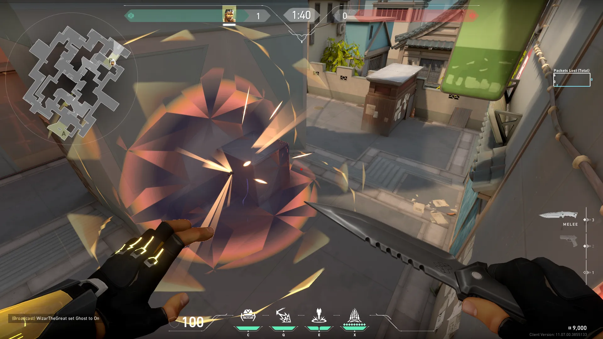 Tejo Special Delivery on Split Defense Site B — step 3 of 3: Result