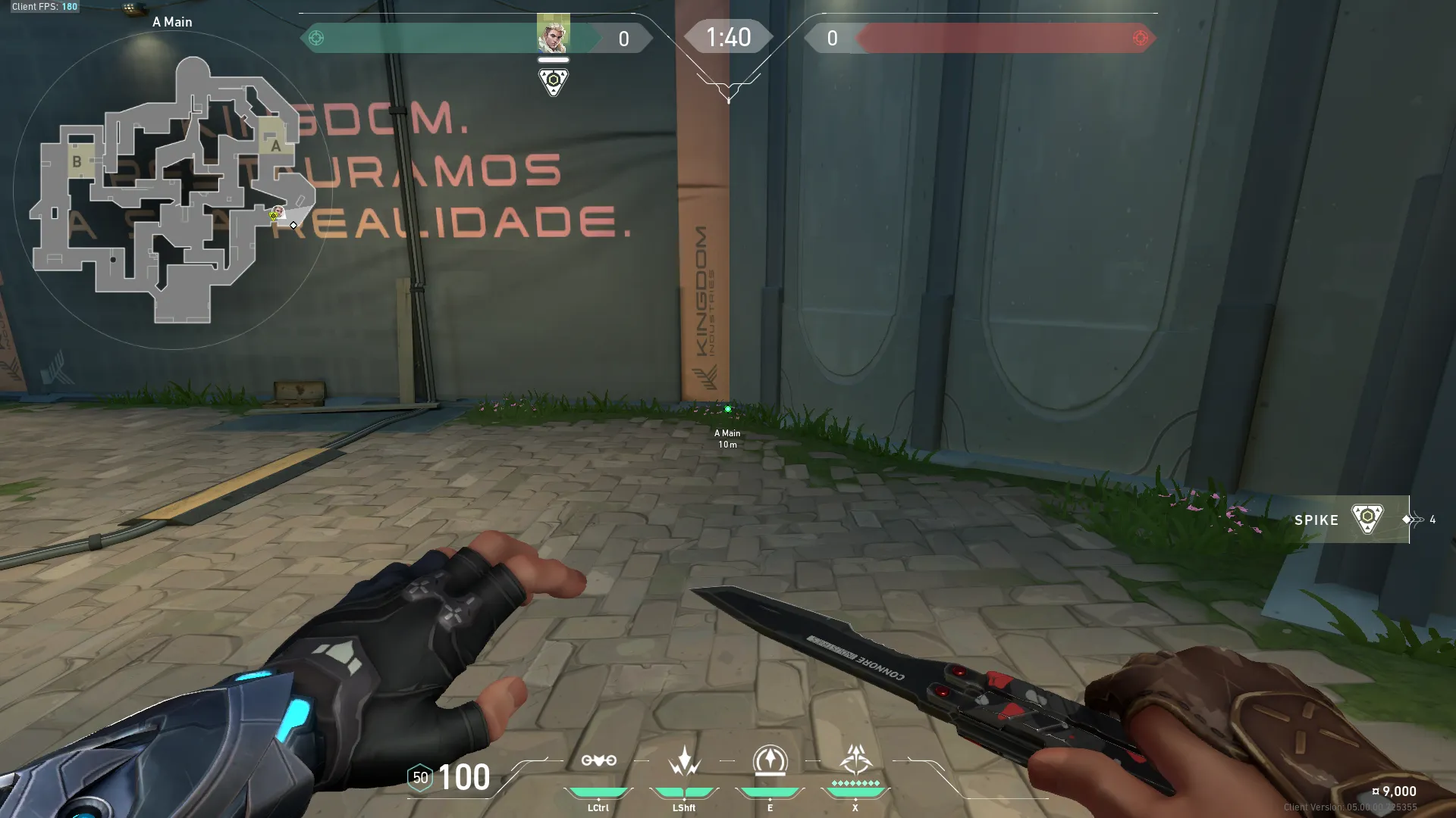 Sova Recon Bolt on Pearl Attack Site A — step 1 of 3: Position — where to stand