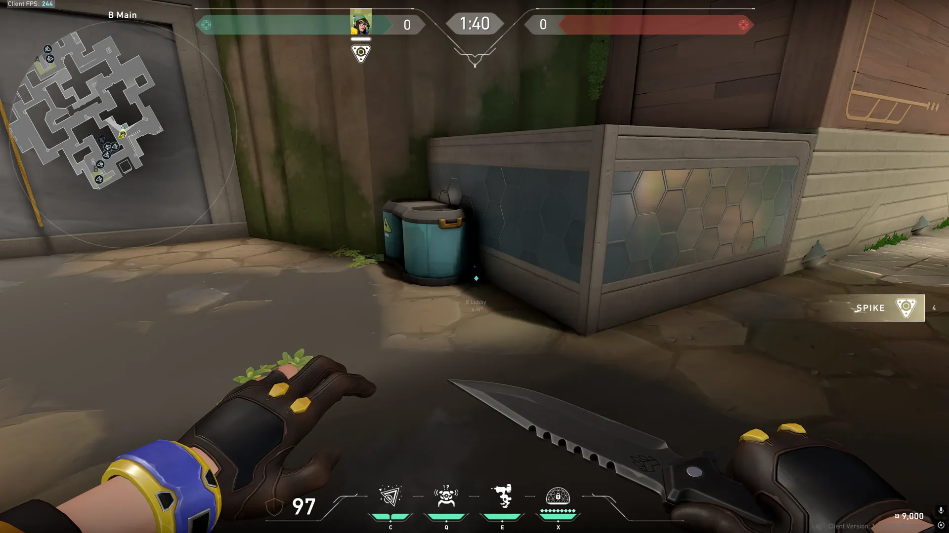 Killjoy Nanoswarm on Abyss Attack Site B — step 1 of 3: Position — where to stand