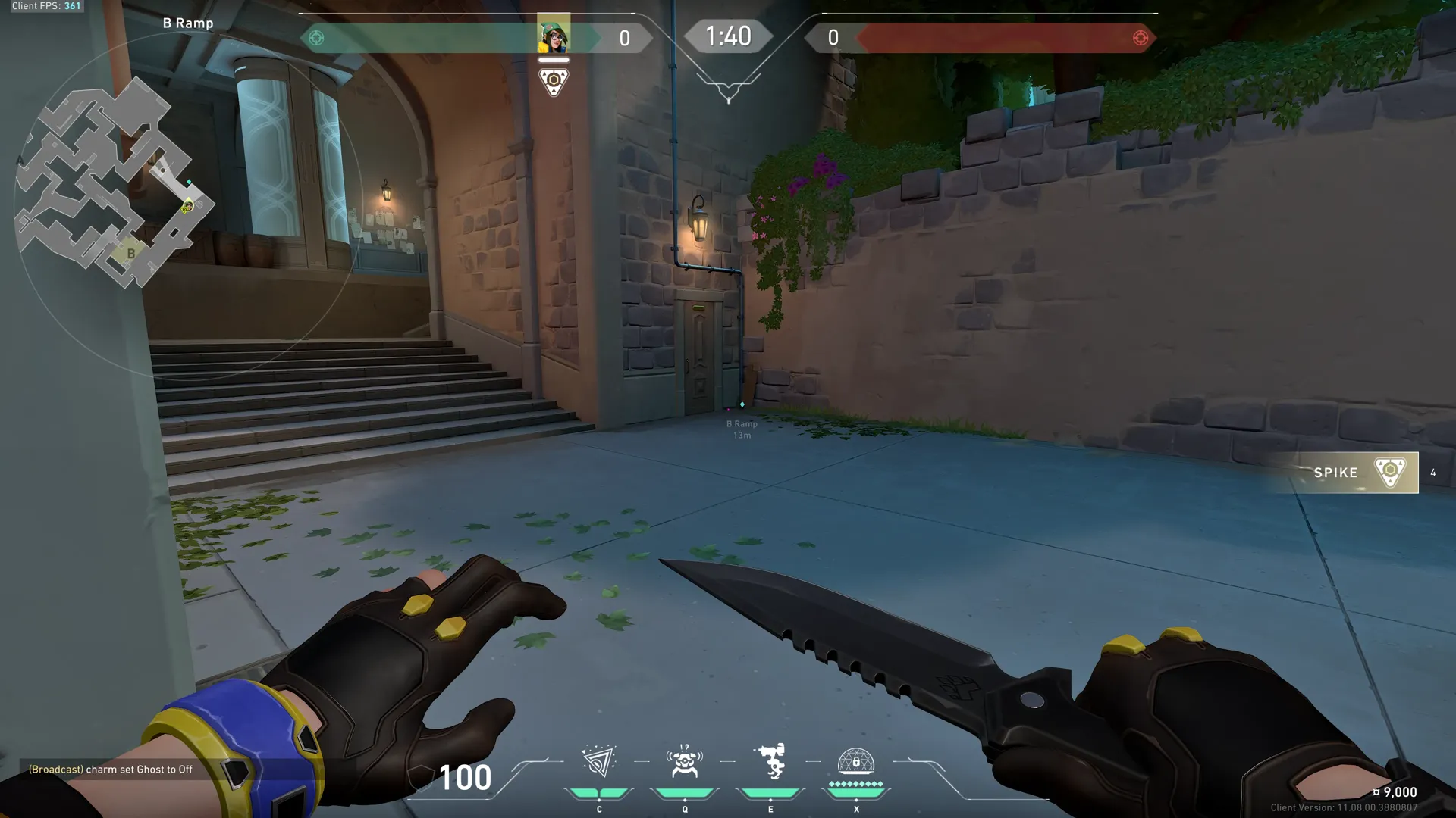Killjoy Nanoswarm on Pearl Attack Site B — step 1 of 4: Position — where to stand