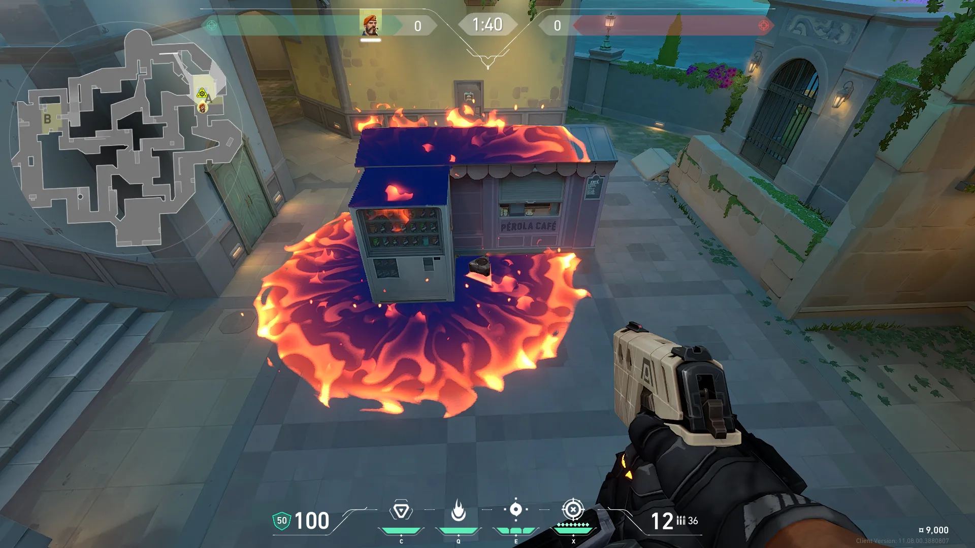 Brimstone Incendiary on Pearl Attack Site A — step 3 of 3: Result