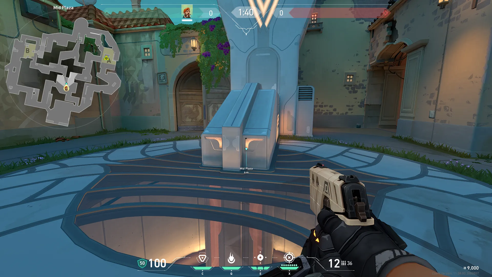 A Site From Mid Plaza to A Default — Brimstone lineup on Pearl