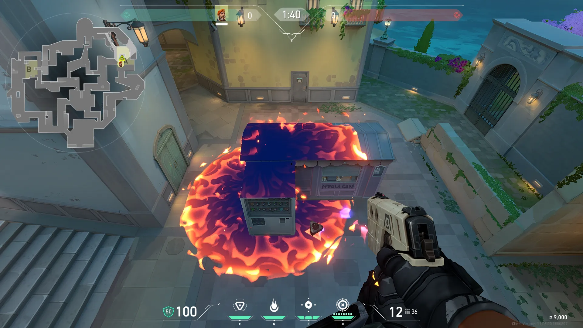 Brimstone Incendiary on Pearl Attack Site A — step 3 of 3: Result