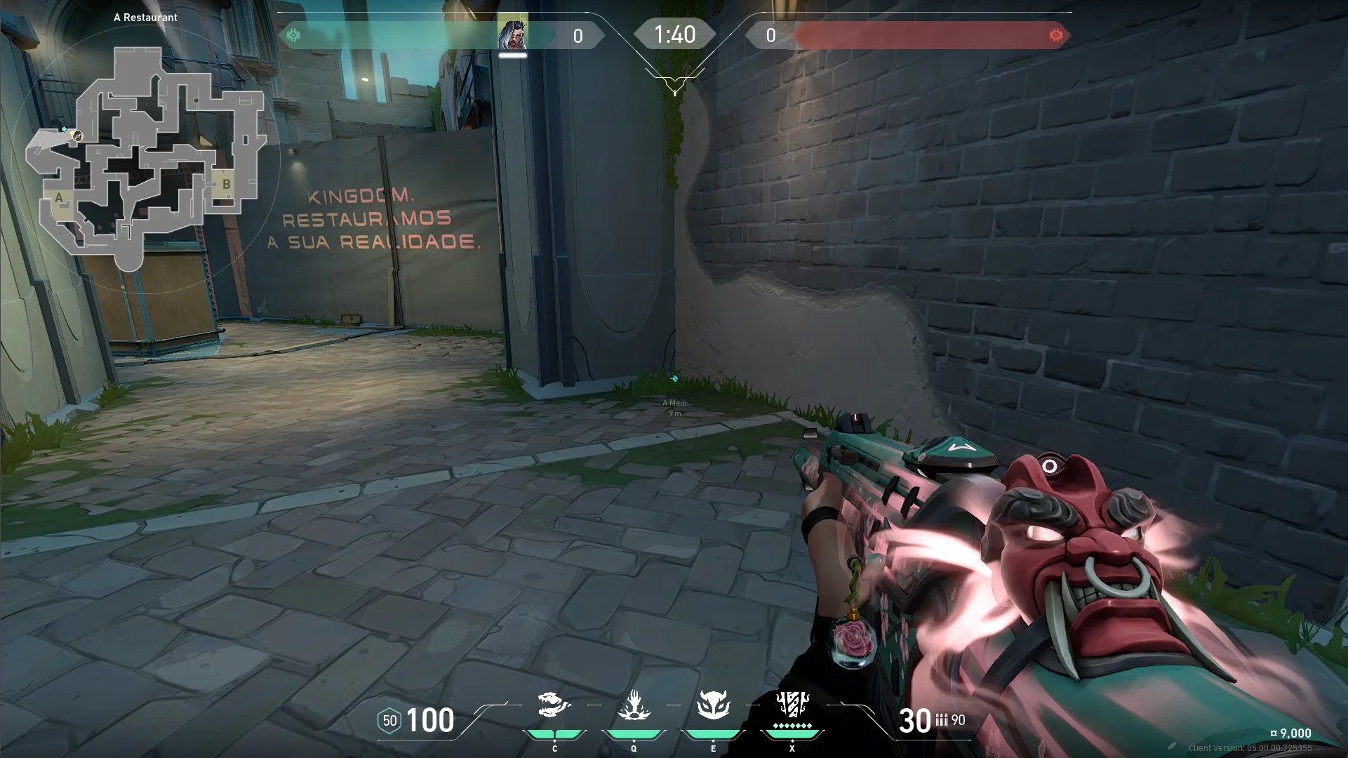Fade Haunt on Pearl Attack Site A — step 1 of 3: Position — where to stand