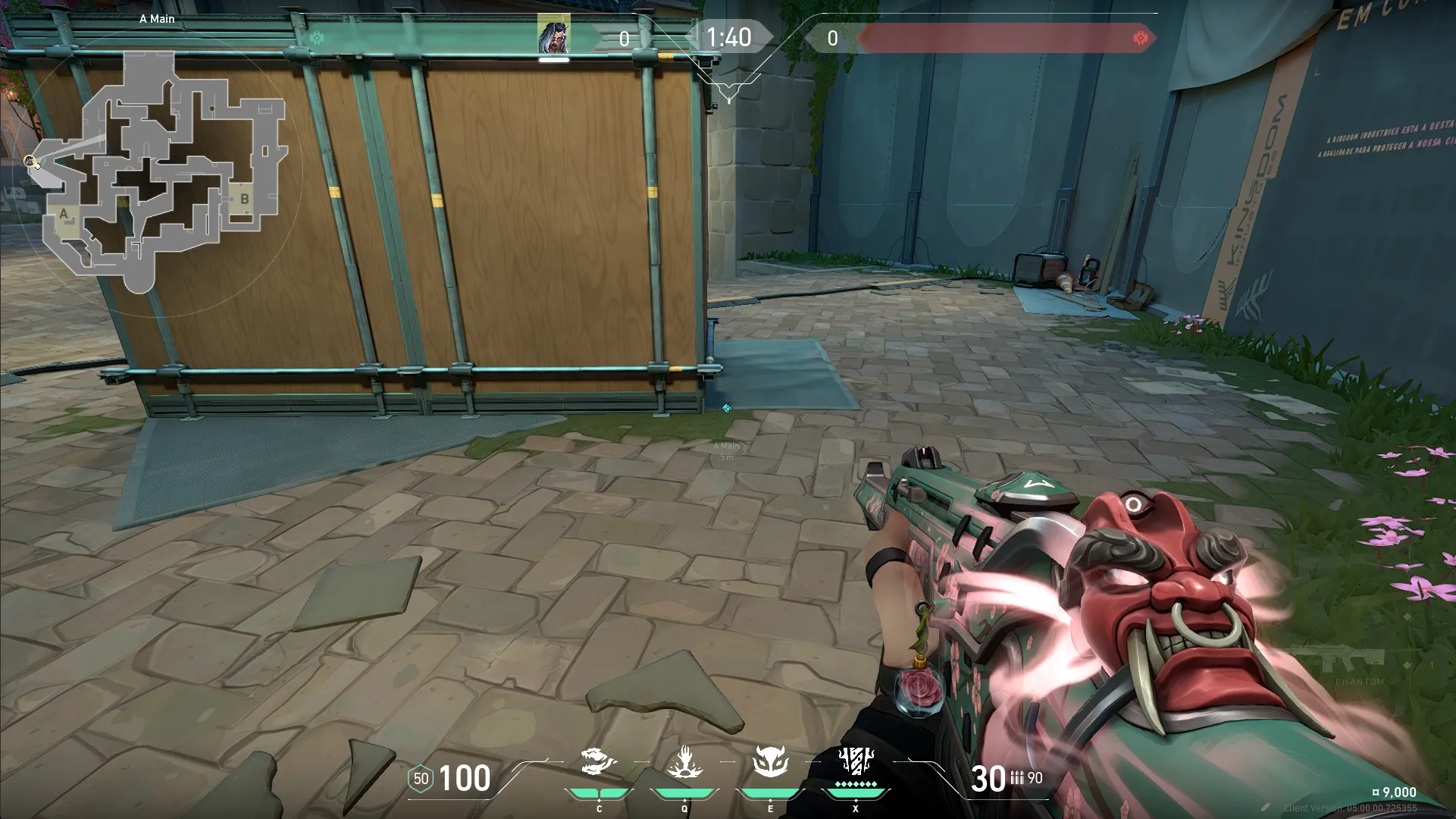 Fade Haunt on Pearl Attack Site A — step 1 of 4: Position — where to stand