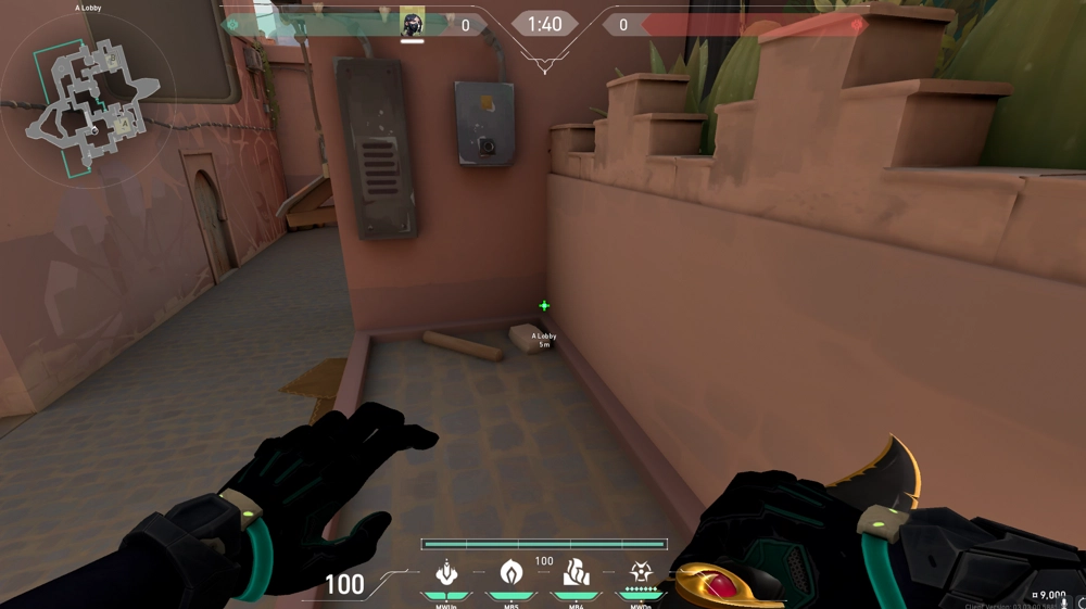 Viper Snake Bite on Bind Attack Site A — step 1 of 3: Position — where to stand
