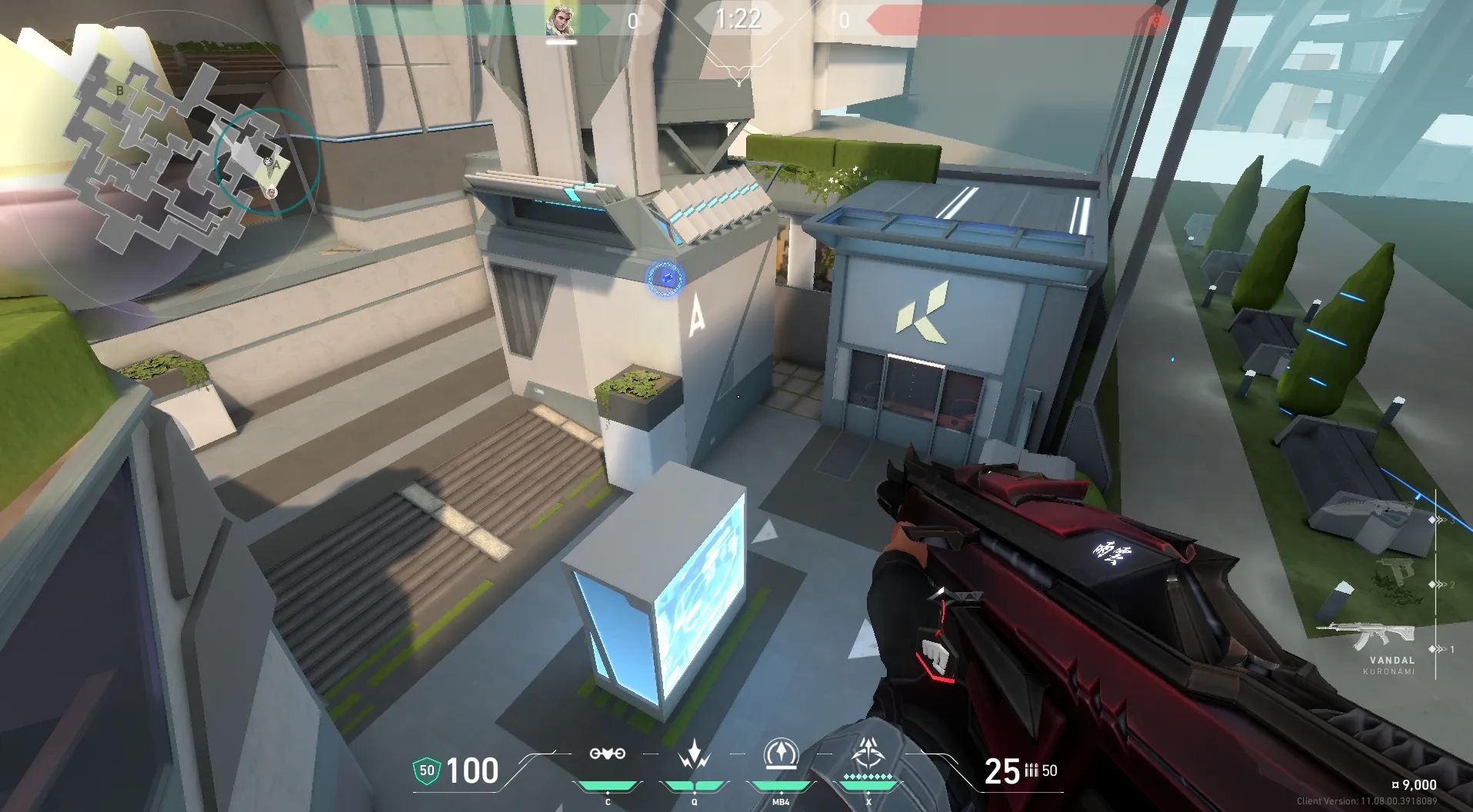 Sova Recon Bolt on Split Attack Site A — step 4 of 4: Result