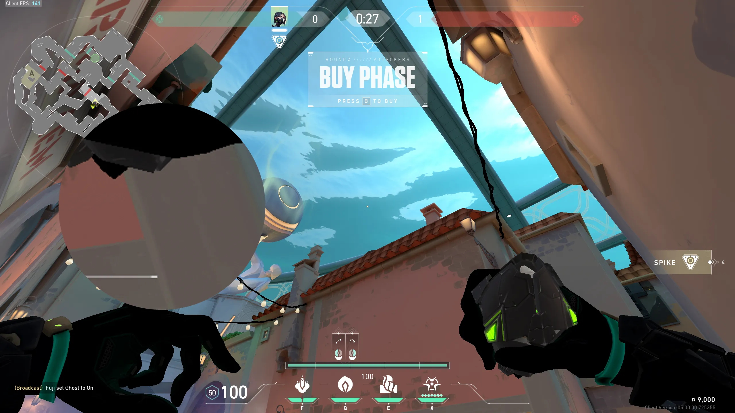 Viper Poison Cloud on Pearl Defense Mid — step 2 of 3: Aim — line up the shot