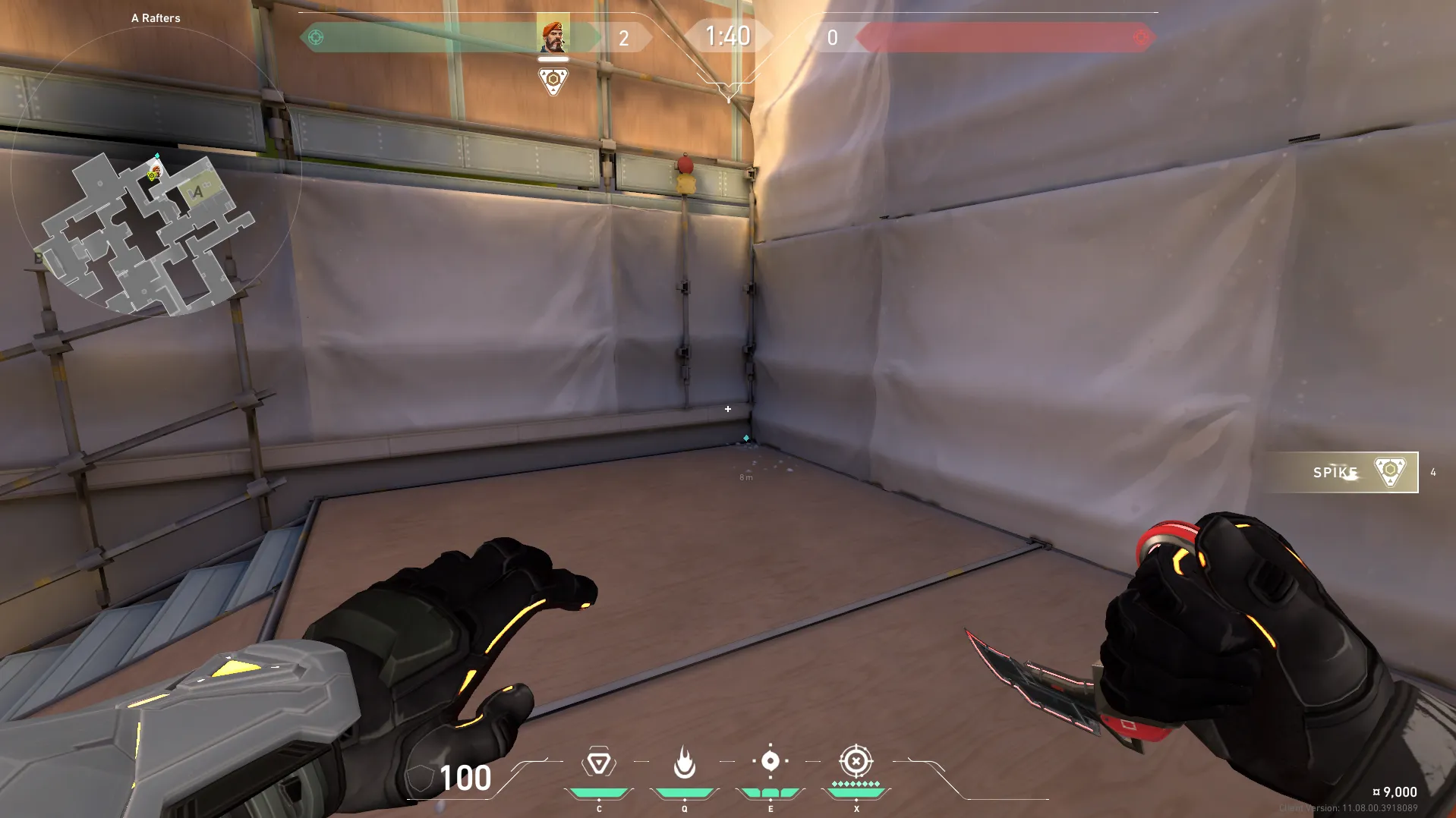 Brimstone Incendiary on Ascent Defense Site A — step 1 of 3: Position — where to stand