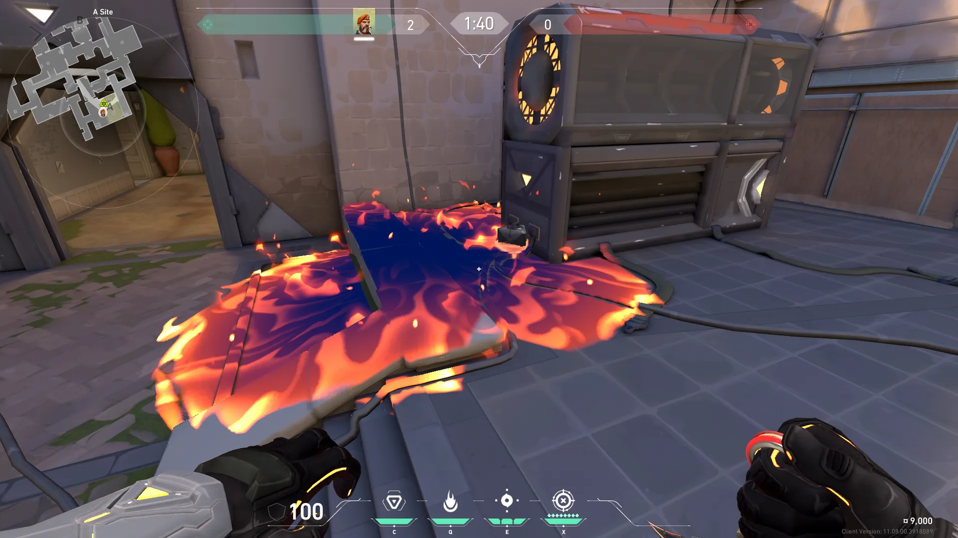 Brimstone Incendiary on Ascent Defense Site A — step 3 of 3: Result