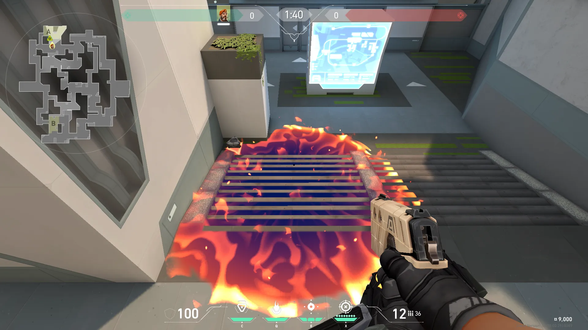 Brimstone Incendiary on Split Attack Site A — step 3 of 3: Result