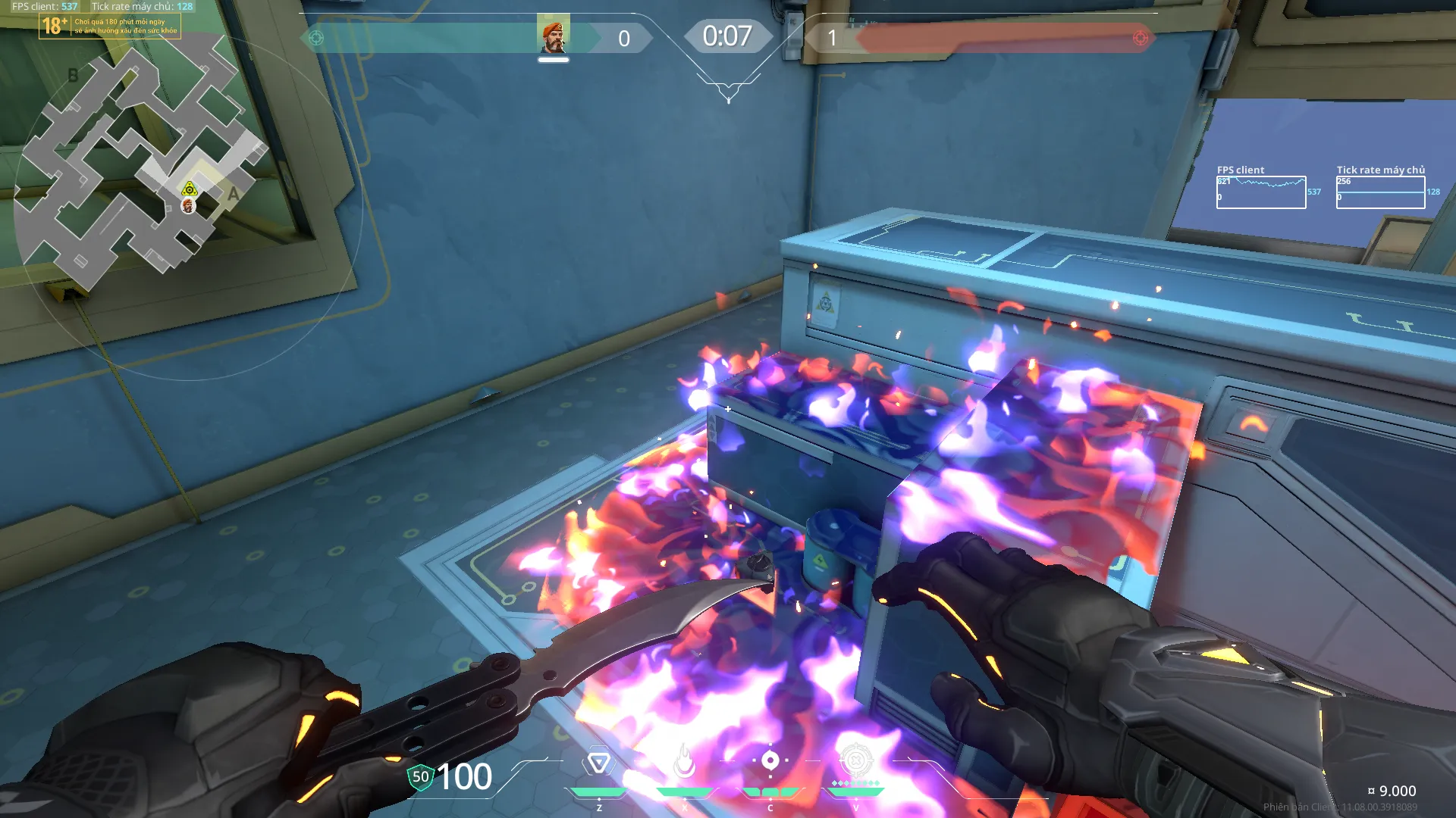 Brimstone Incendiary on Abyss Defense Site A — step 3 of 3: Result