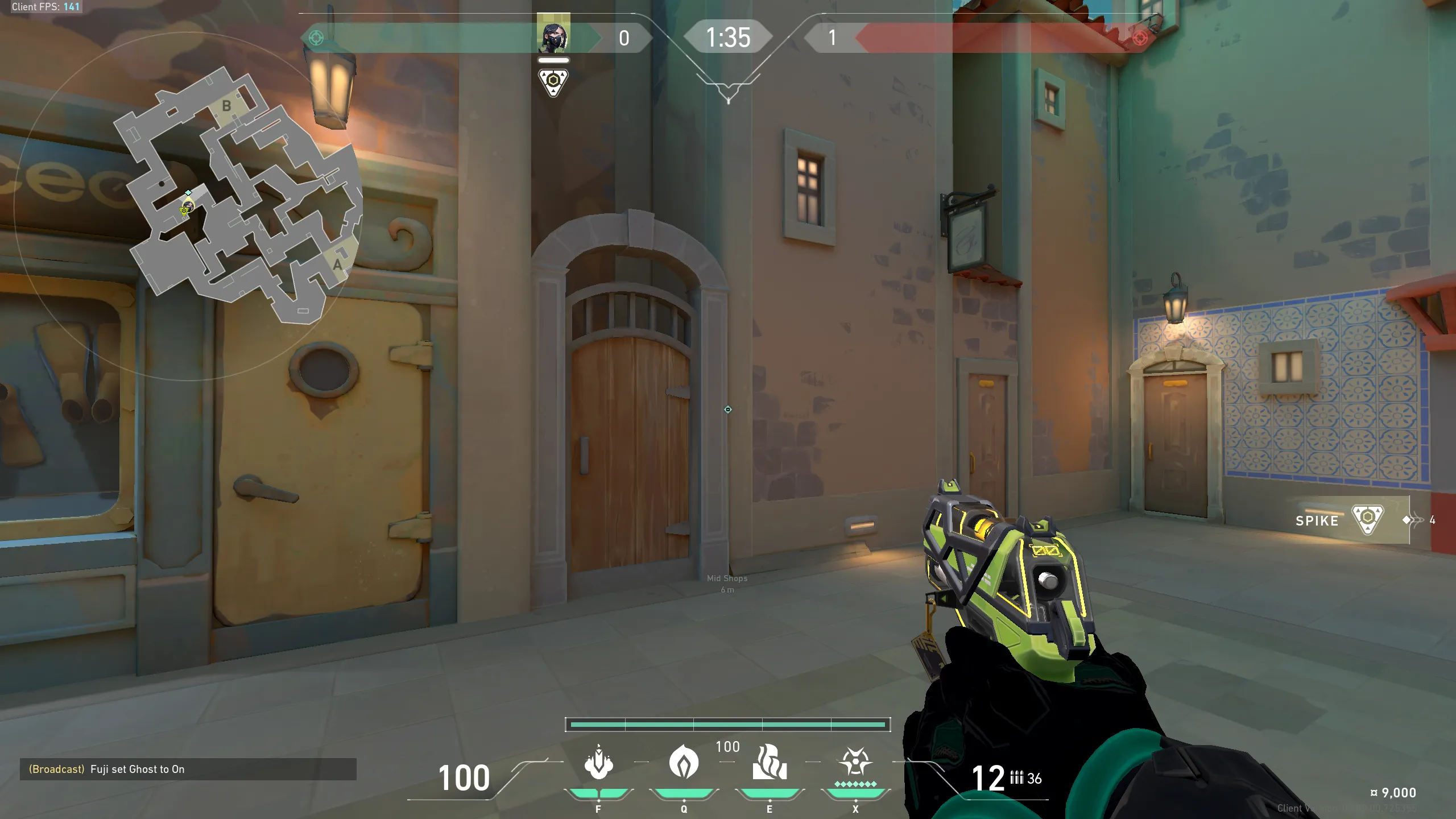 Viper Poison Cloud on Pearl Attack Mid — step 1 of 3: Position — where to stand