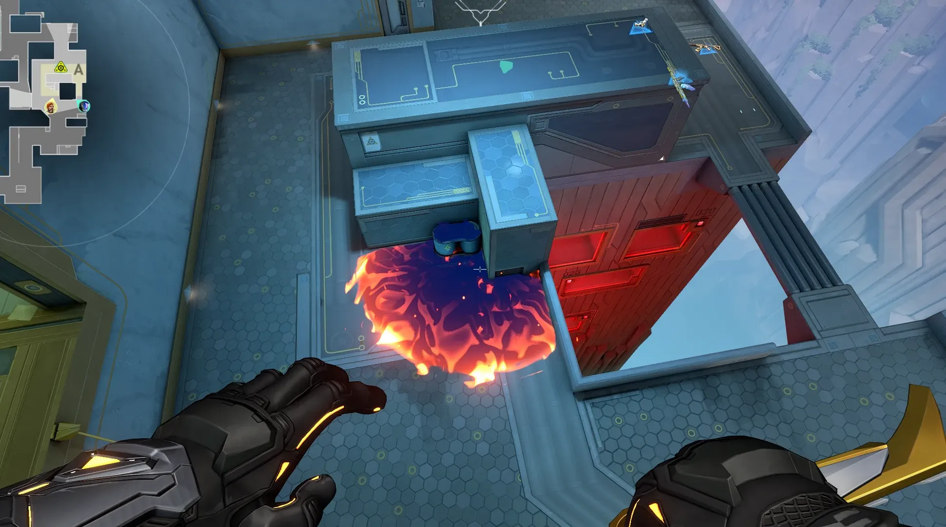Brimstone Incendiary on Abyss Attack Site A — step 5 of 5: Result
