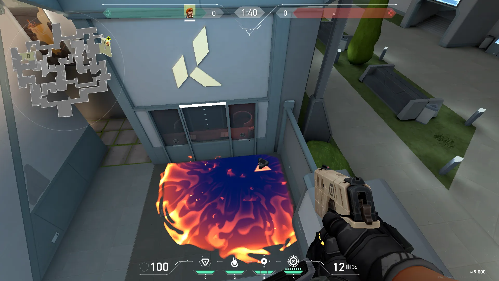 Brimstone Incendiary on Split Attack Site A — step 3 of 3: Result