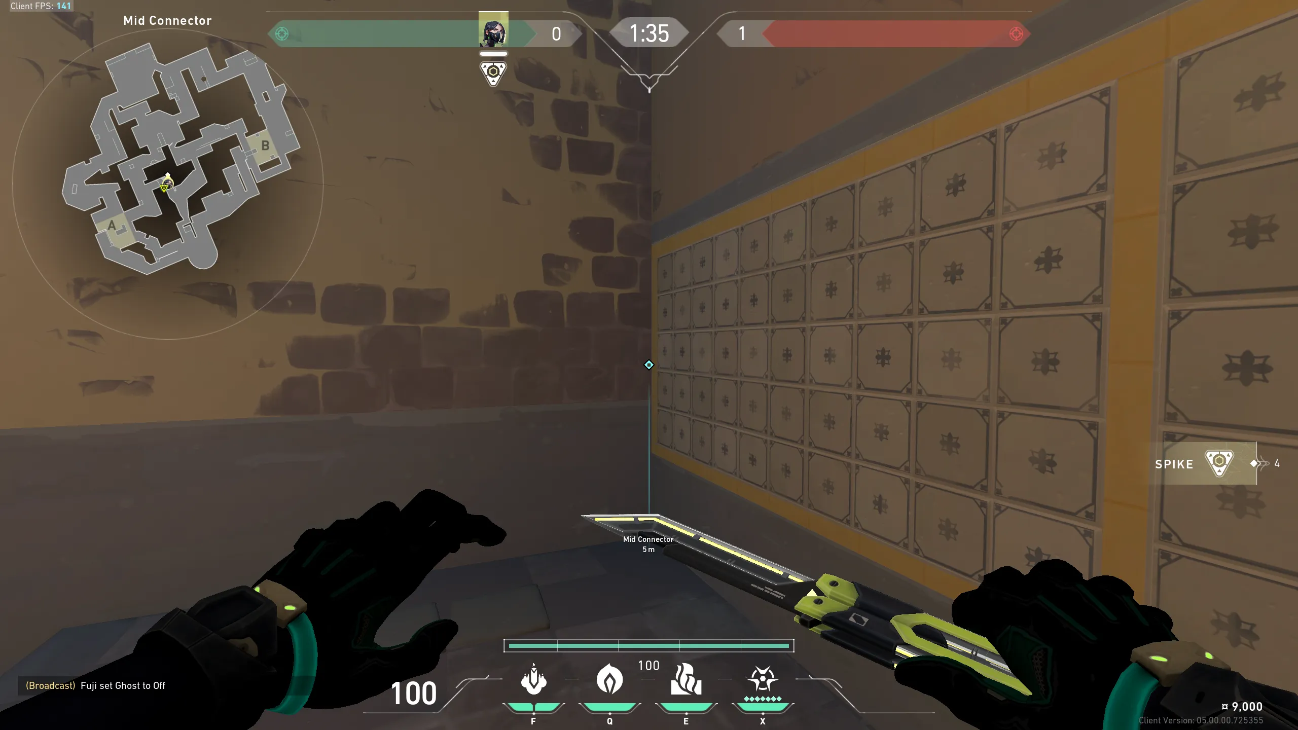 Viper Snake Bite on Pearl Attack Site A — step 1 of 3: Position — where to stand