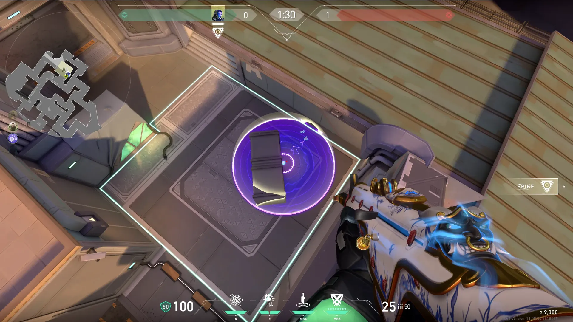 KAY/O Frag_Ment on Sunset Attack Site A — step 3 of 3: Result