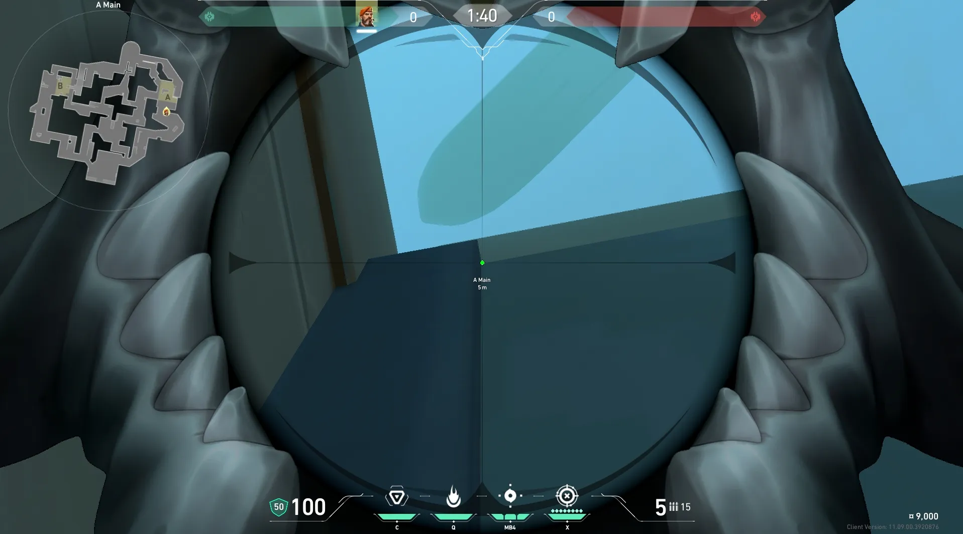Brimstone Incendiary on Pearl Attack Site A — step 3 of 4: Aim — line up the shot
