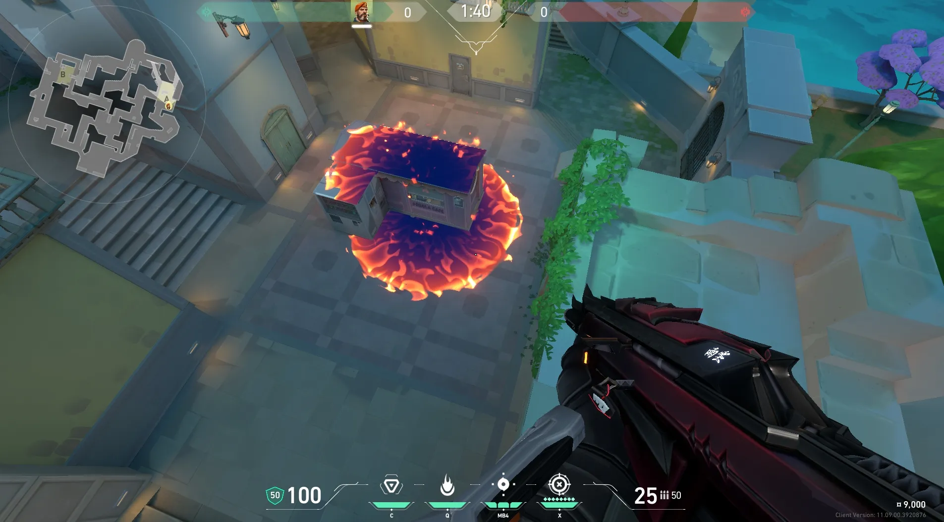 Brimstone Incendiary on Pearl Attack Site A — step 4 of 4: Result