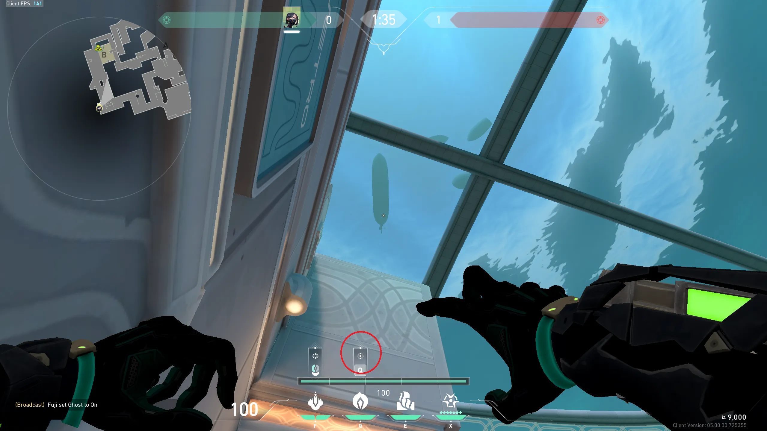 Viper Snake Bite on Pearl Attack Site B — step 2 of 3: Aim — line up the shot