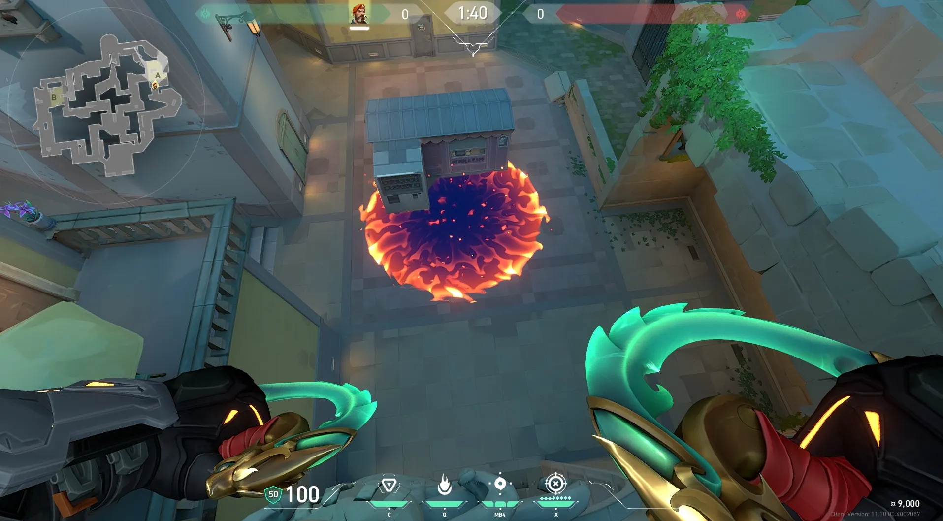 Brimstone Incendiary on Pearl Defense Site A — step 5 of 5: Result