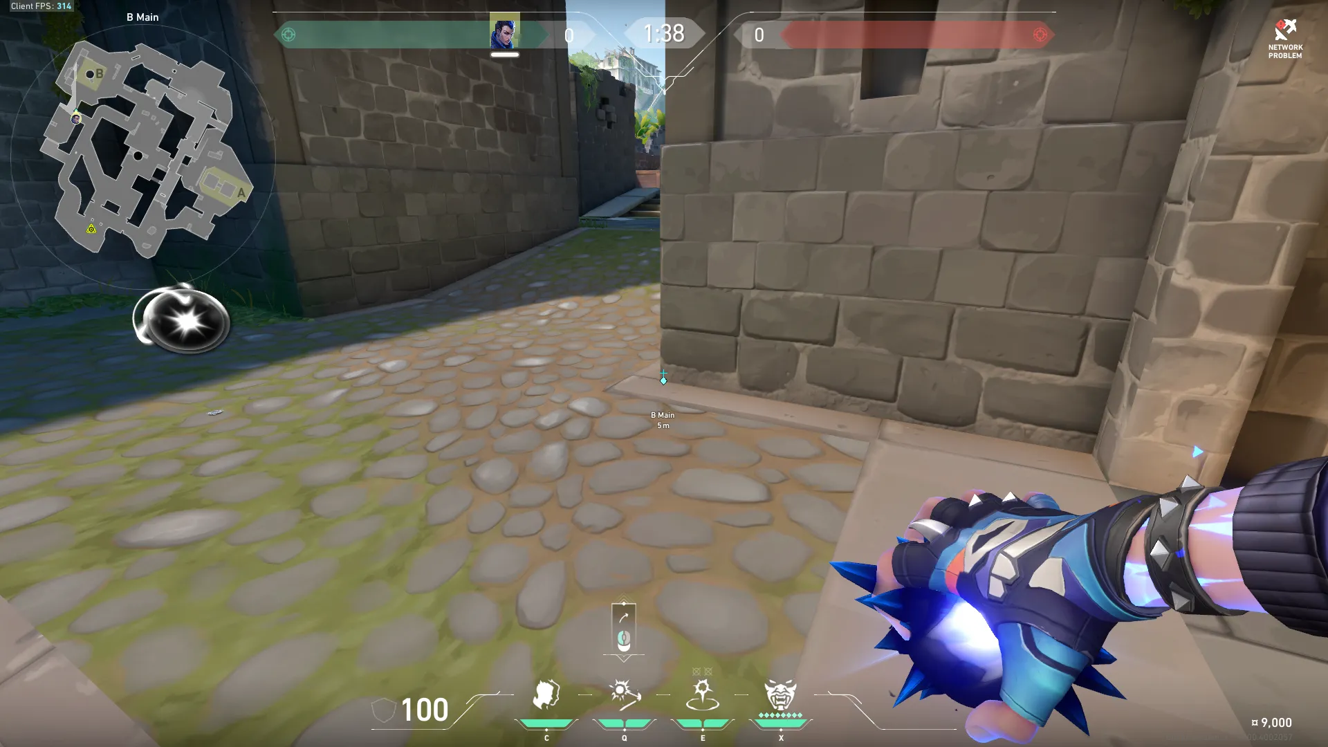 Yoru Blindside on Breeze Attack Site B — step 1 of 6: Position — where to stand
