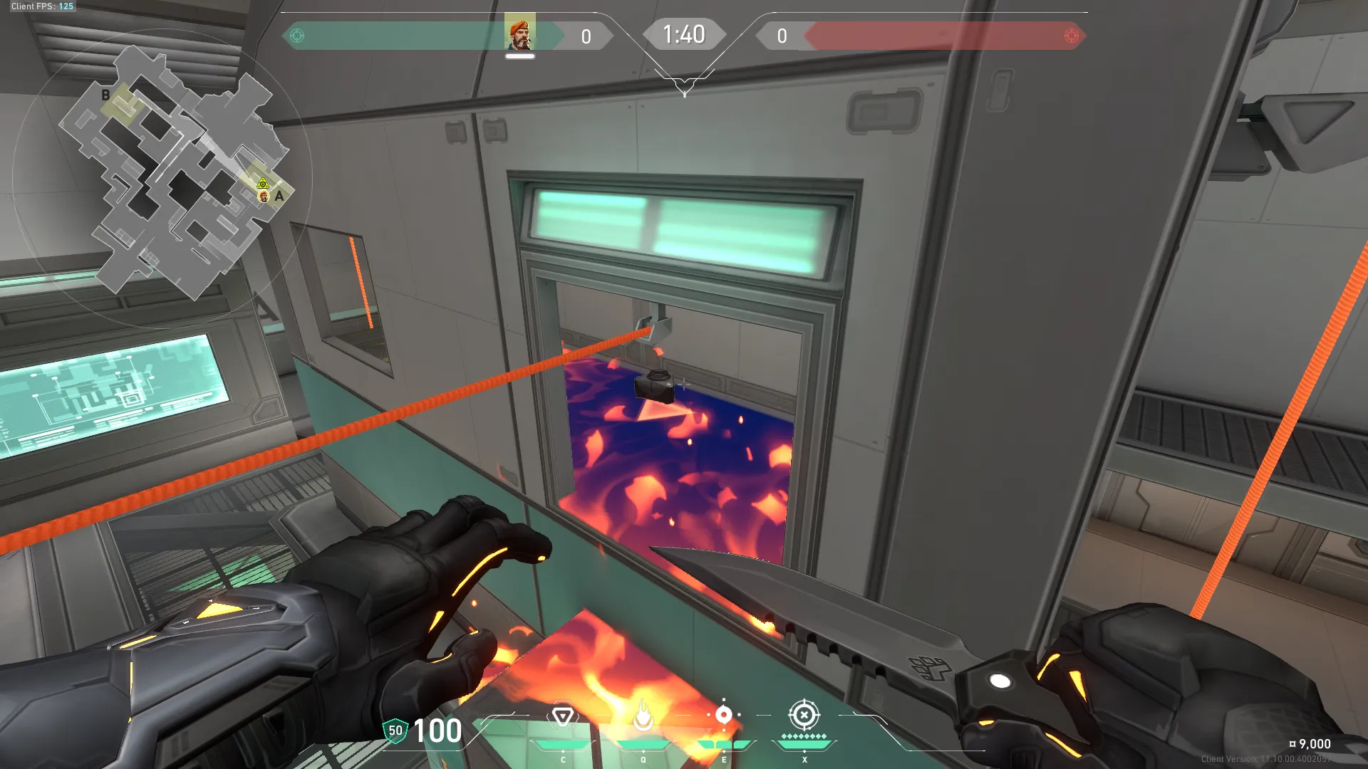 Brimstone Incendiary on Icebox Attack Site A — step 3 of 3: Result